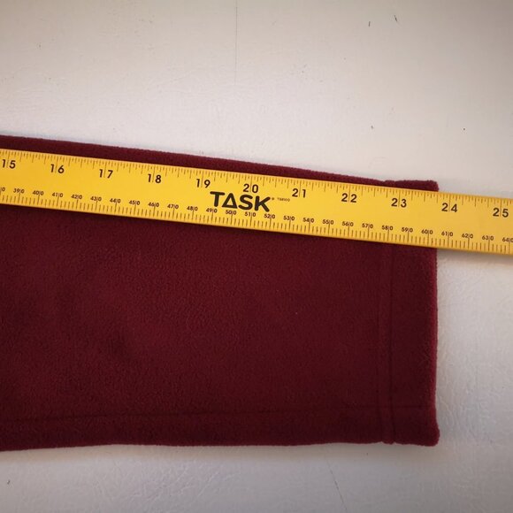 Classic Edition Ladies Burgundy Full Zip Fleece Jacket - Picture 8 of 9